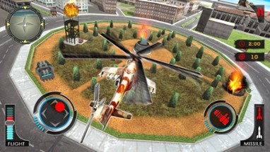 Gunship Robot Helicopter Fight Image