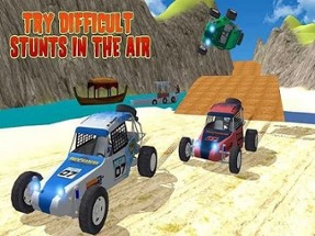 Offroad Kart Beach Stunt : Buggy Car Drive Game Image