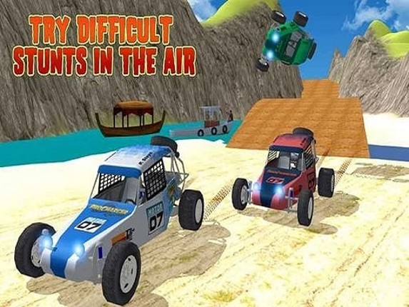 Offroad Kart Beach Stunt : Buggy Car Drive Game Game Cover