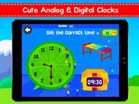 Telling Time For Kids + Clock Image