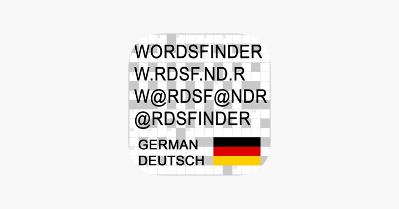 Deutsch/German Words Finder Game Cover