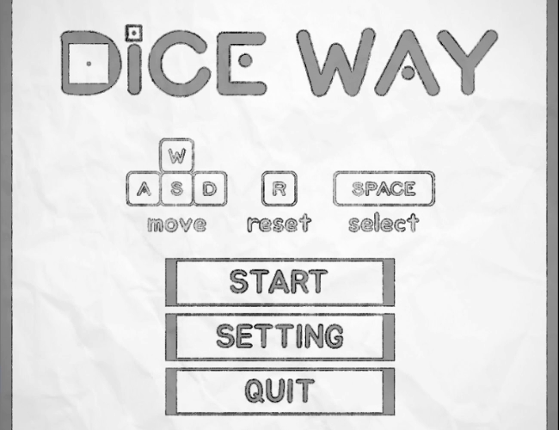 DiCE WAY Game Cover
