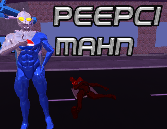 Pepsi Man VS The Red Menace Game Cover