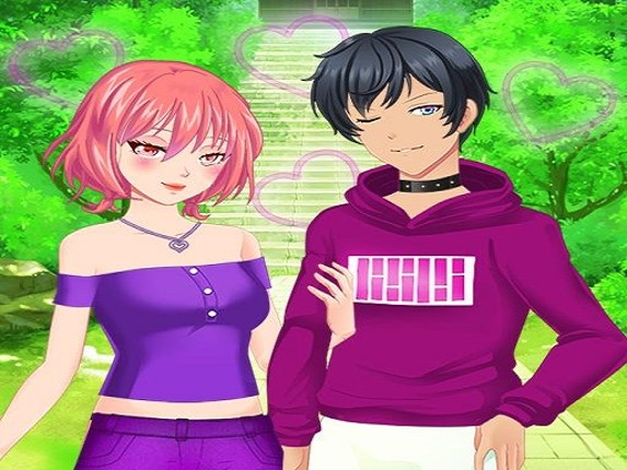 Anime Dress Up Games For Couples Game Cover