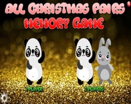 All Christmas Pairs Memory Game Image