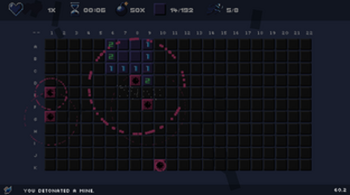 SprintSweeper - A Pace-Focused MineSweeper made with PyGame! Image