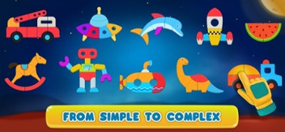 Puzzle games for toddlers kids Image