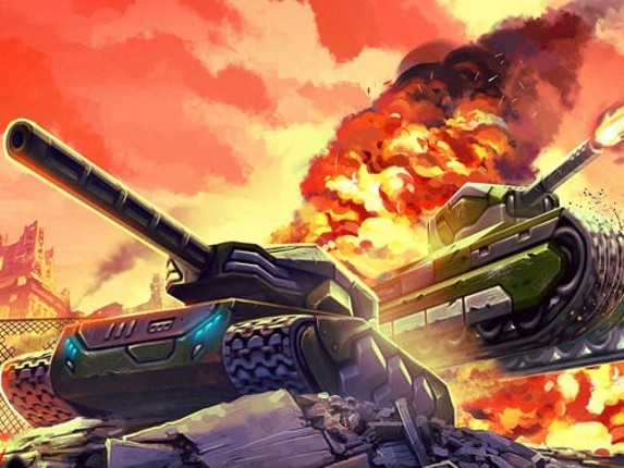 Battle Tanks City of War Mobile Game Cover