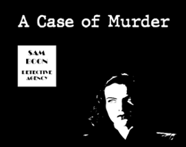 A Case of Murder - Re-Release Image