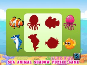 Sea Animals Kids Coloring Pages - Vocabulary Games Image