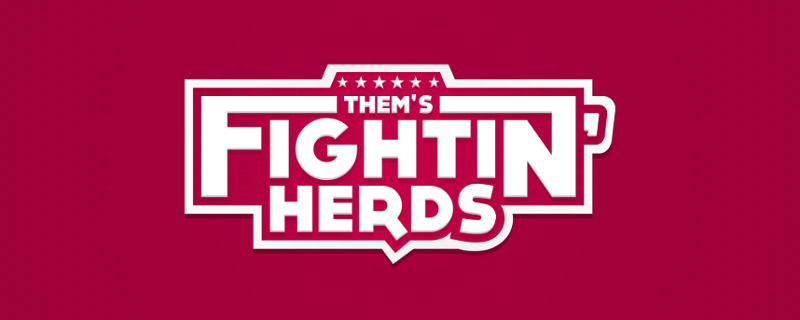 Them's Fightin' Herds Game Cover