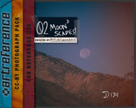 #ArtReference - Pack 02 - Moonscapes Image