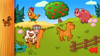 Animal Puzzle: Preschool Learning Game for Kids and Toddlers Image