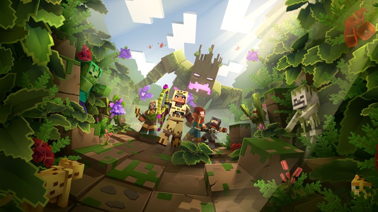 Minecraft Dungeons: Jungle Awakens Game Cover