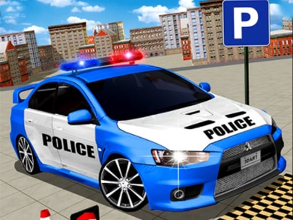 Modern Police Car Parking 3D Game Cover