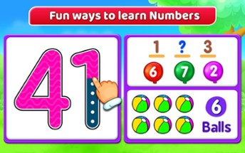 123 Numbers - Count &amp; Tracing Image