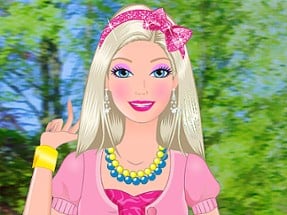 Barbie Garden Girl Image