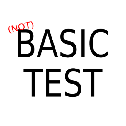 Basic Test Game Cover