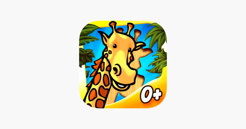 Free Wild Animal Puzzles for Kids and Toddlers Game Cover