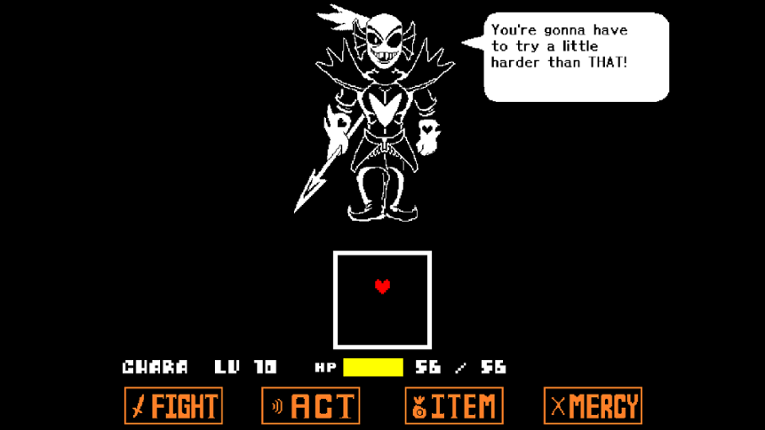 Undyne the Undying fight remake Game Cover