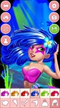 Mermaid Dressup&amp;Makeup - A Mermaid Princess Salon Spa Makeover Image