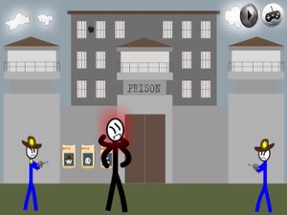 Stickman Prison Fighting Image