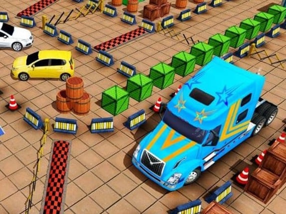 Truck Parking 3d 2021 Game Cover