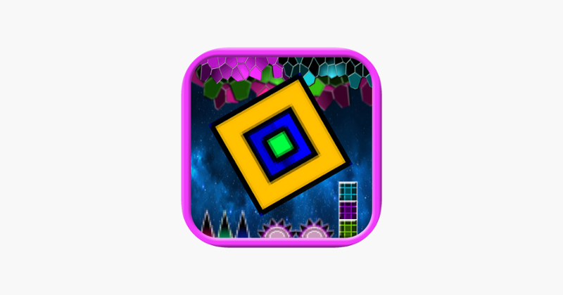 Block Space - Geometry Dash Space Game Cover