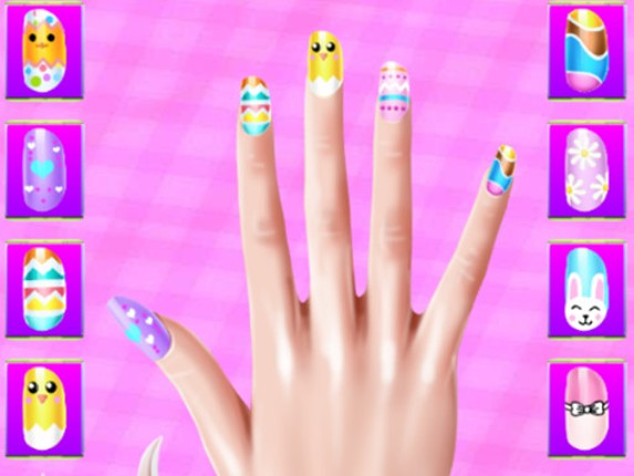 Easter Nails Design Game Cover