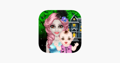 Halloween Mommy &amp; Newborn Baby - Kids Game Image