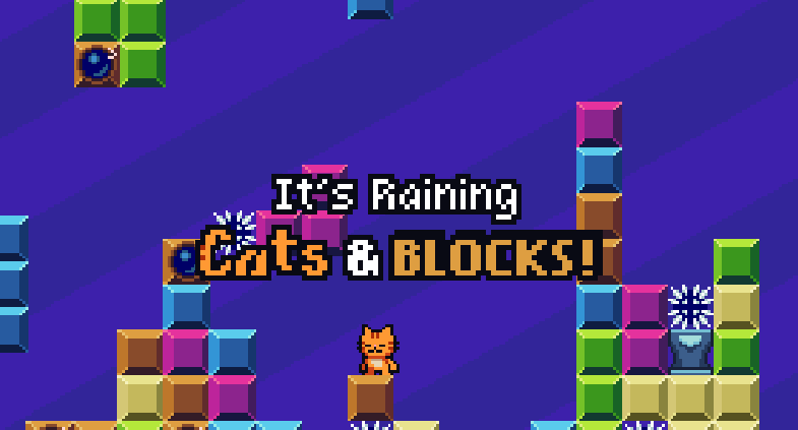 It's Raining Cats and Blocks! Game Cover