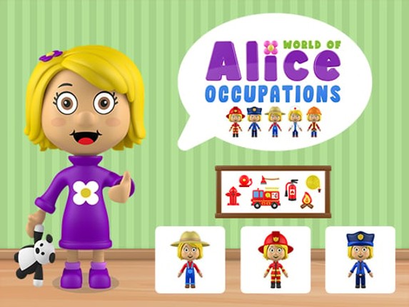 World of Alice   Occupations Game Cover