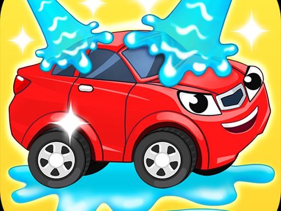 Car wash workshop station Game Cover