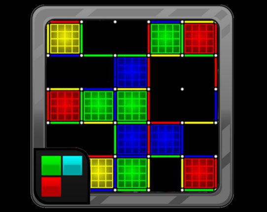 Dots And Boxes Neon Timbiriche Game Cover