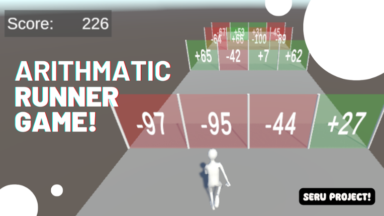 Arithmetic Runner - Game Template Game Cover