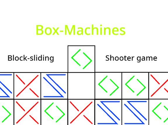 Box Machines- A Block Sliding Shooter Game Game Cover