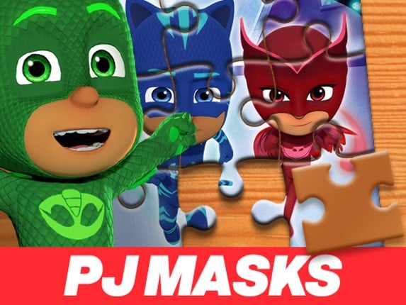 PJ Masks Jigsaw Puzzle Game Cover