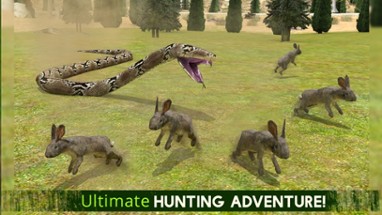 Real Flying Snake Attack Simulator: Hunt Wild-Life Animals in Forest Image