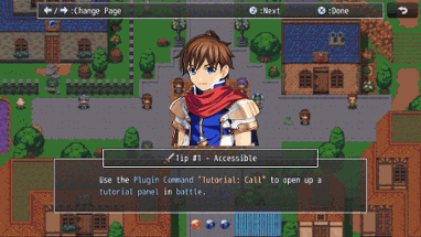 Tutorial Panel System plugin for RPG Maker MZ Image