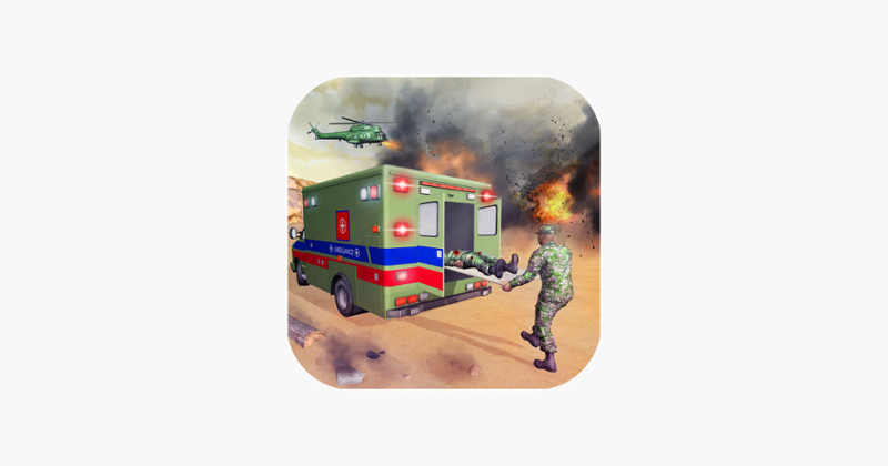 US Army Ambulance Rescue Game Game Cover