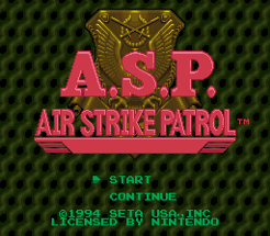 A.S.P.: Air Strike Patrol Image