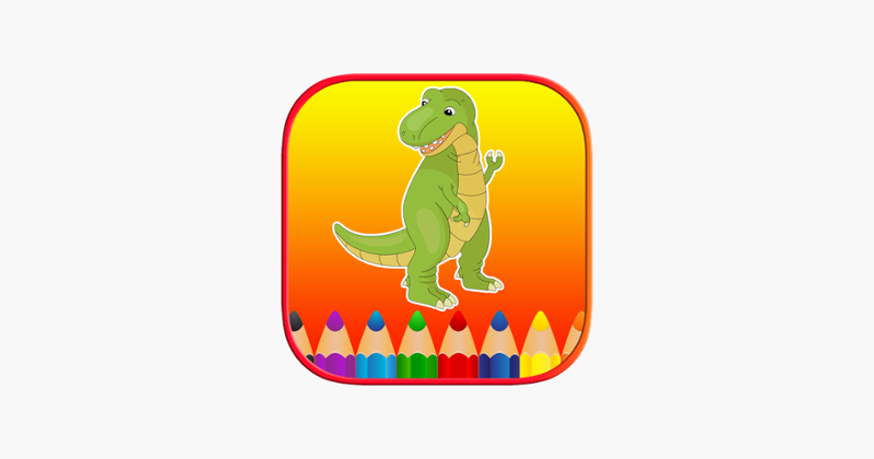 Dinosaur Coloring Book Free Pages for Toddler Kids Game Cover