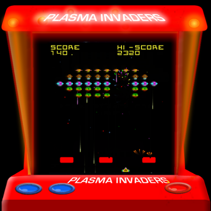 Plasma Space Invaders (Classic Arcade Experience) Game Cover