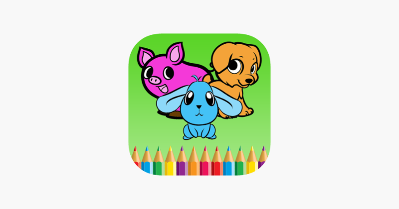 Pet Painting, Coloring and Drawing Animal for Kids Game Cover