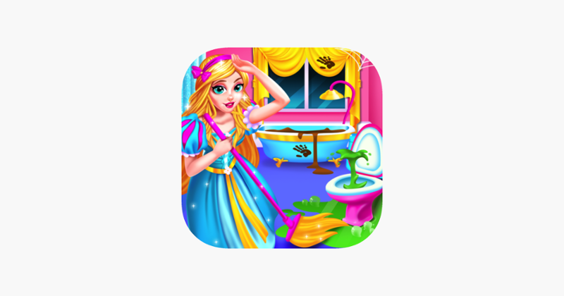 Princess Castle House Cleaning Game Cover