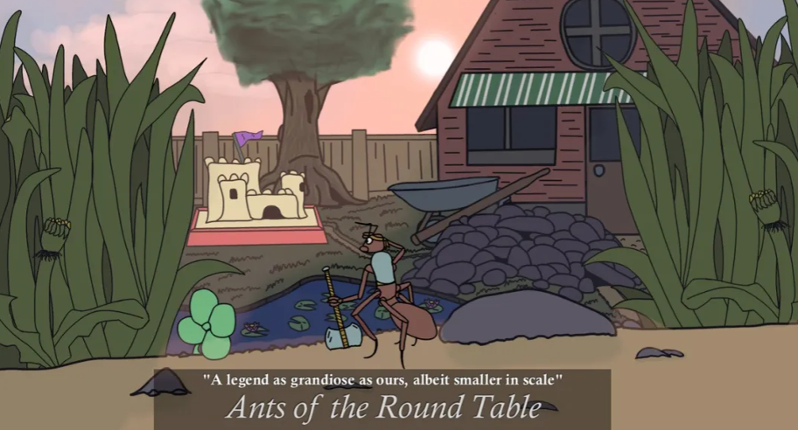 Ants of Round table Game Cover