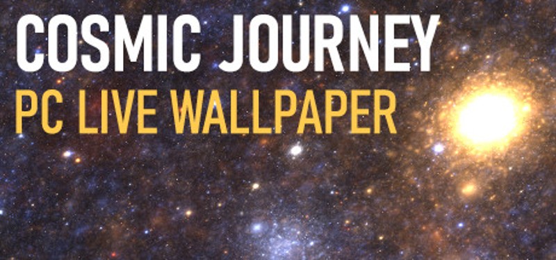 Cosmic Journey PC Live Wallpaper Game Cover