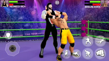Tag Team Wrestling Game Image