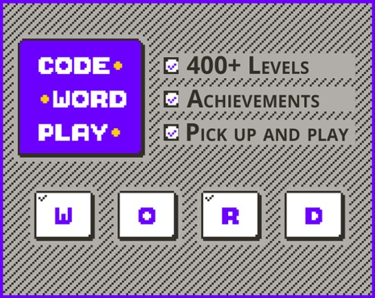 CodeWordPlay: Mystery word puzzle game for Playdate Game Cover