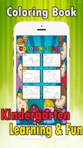 Preschool Easy Coloring Book - tracing abc coloring pages learning games free for kids and toddlers any age Image